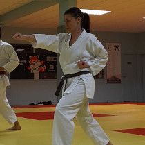 club de karate à Custines Cécile LOZANO